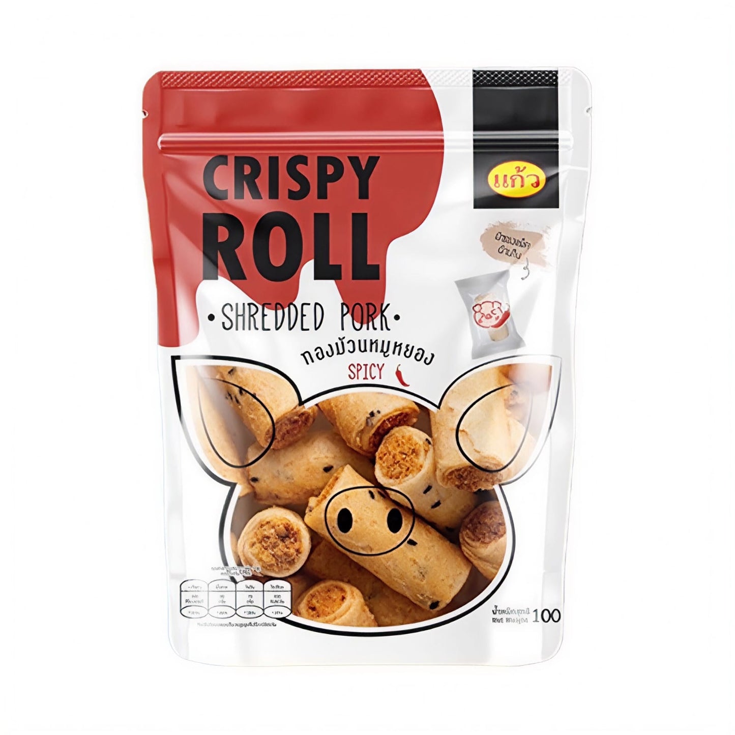 泰國K A E W脆皮椰子肉卷辣味