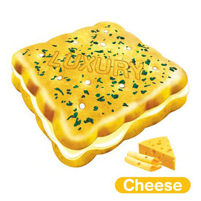 Lejiayi Cheese Flavor Vegetable Calcium Sandwich Biscuits