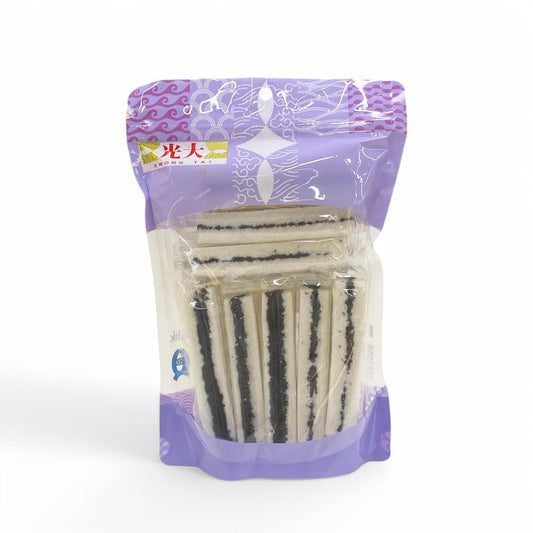 Black rice cake