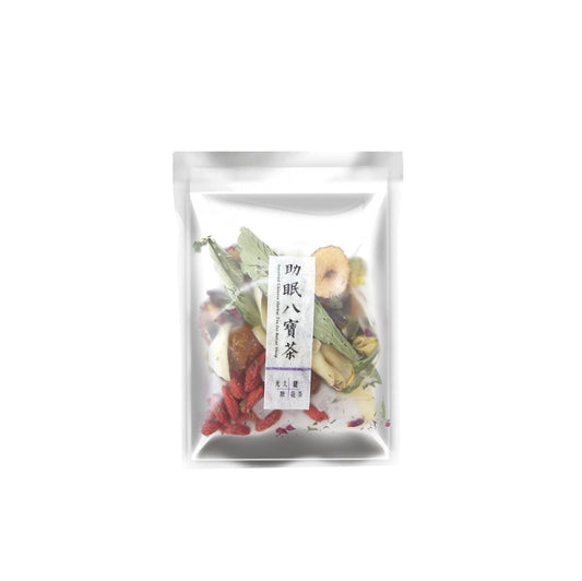 Sleep-aiding eight-treasure tea