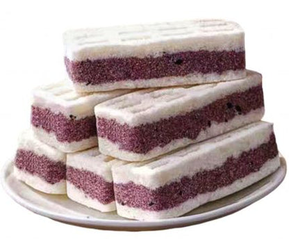 Black rice cake